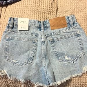 Brand new Zara jean shorts